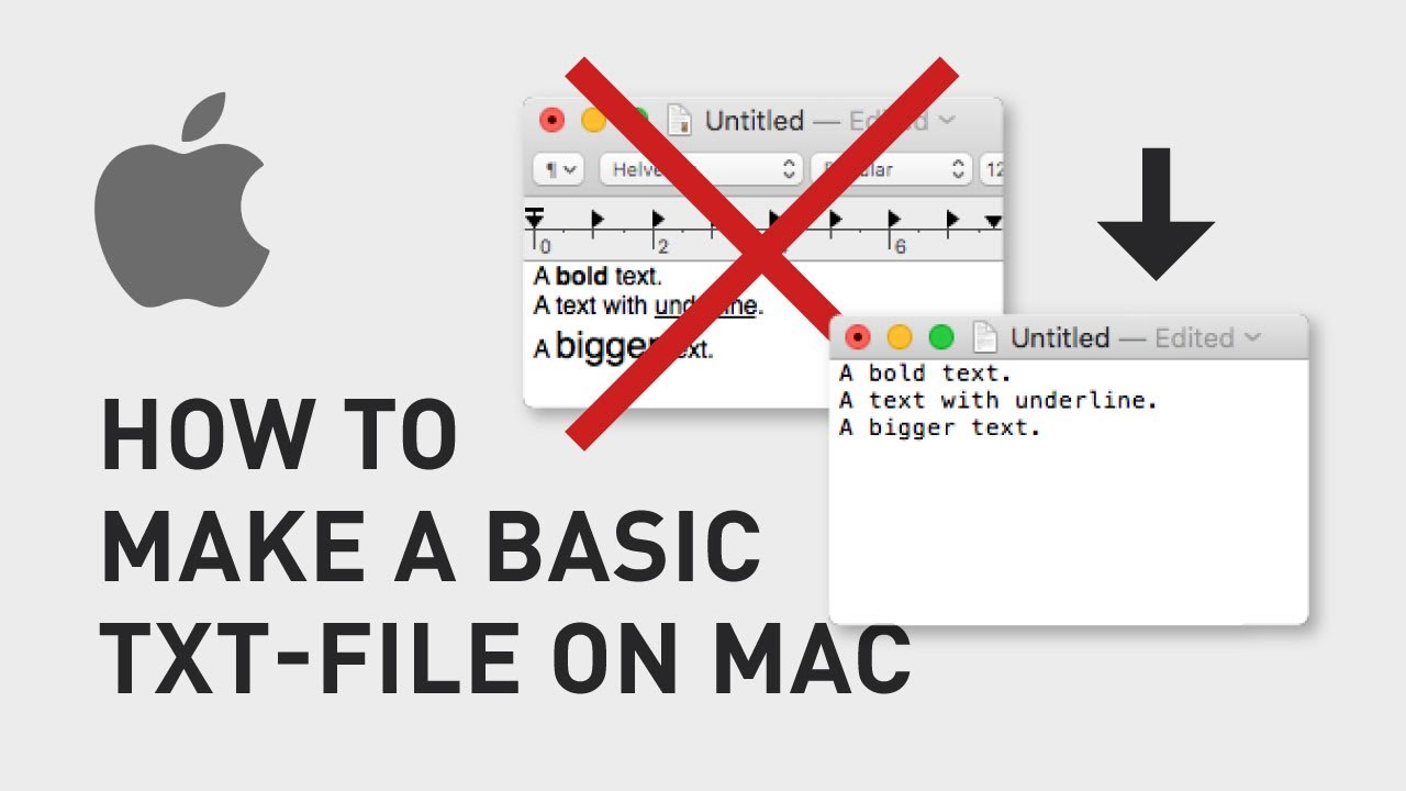 text document for mac